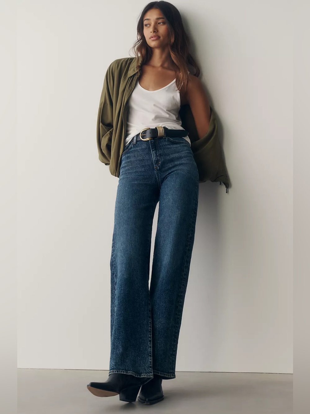 Joe's Jeans The Mia High Rise Wide Leg Size 26